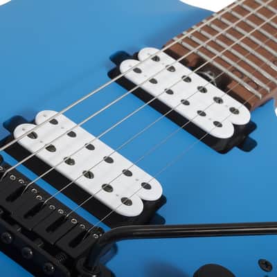 Schecter Aaron Marshall AM-6 Royal Sapphire - Satin Royal Sapphire (2944) image 11