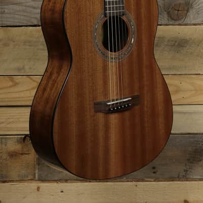 Zager Parlor Acoustic Guitar Natural w/ Case "Excellent Condition" image 1
