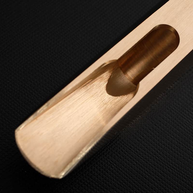 Metal 6 Tenor Saxophone Mouthpiece Professional Polishing of Semi-finished Products image 1
