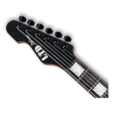 ESP LTD XJ-1 Hardtail Electric Guitar - Black Blast image 4
