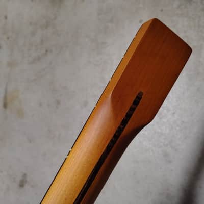Roasted Maple Tele Neck fits fender Telecaster body 21 frets 60s style image 10