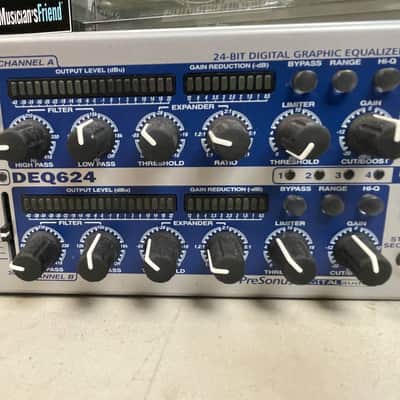 PreSonus Digital Audio 24-Bit Digital 31 Band Graphic Equalizer DEQ624 image 8