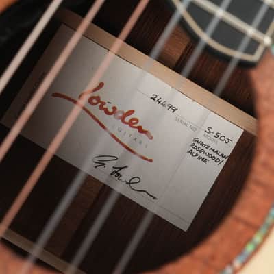 Lowden S50J Jazz Nylon Guatemalan Rosewood Alpine Spruce 2021 image 12