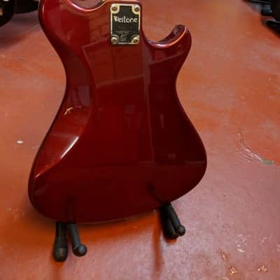 Westone Concord II Bass Guitar Left Handed + Wooden Hard Case image 6