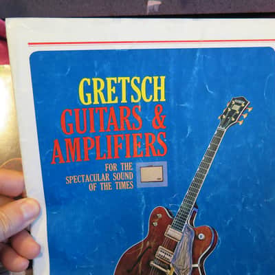 Lot of 2 vintage Gretsch catalog 1964 and 1978 amplifier nashville country gentleman white falcon viking archtop fury image 2