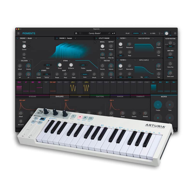 Arturia Keystep Controller with Pigments 7 Software image 1