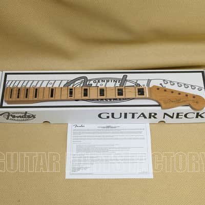 099-2202-920 Fender Roasted Jazzmaster Neck Black Block Inlays 22 Medium Jumbo Frets 9.5" Radius Maple Modern C Shape 0992202920