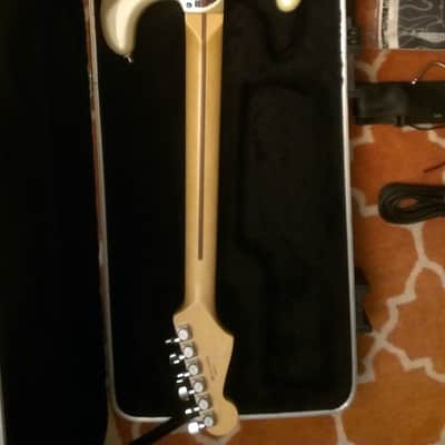 Fender American Deluxe Stratocaster 2011 Pearl + Lindy Fralin pickups image 11