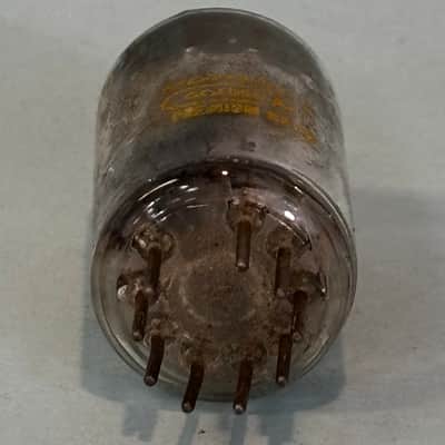Vintage Amperex 9A8 PCF80 Made In Holland Gray Plate Halo Getter Tube! T530 image 5