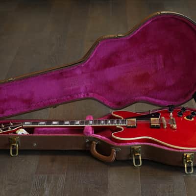 1986 Gibson BB King Lucille Electric Guitar Cherry Red + OHSC image 21