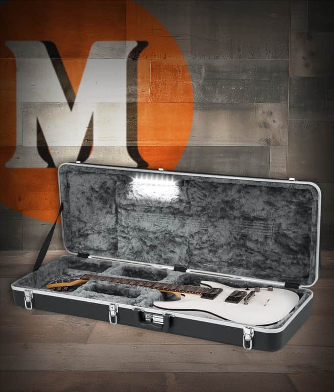 Gator GC-ELECTRIC-LED Deluxe Molded Electric Guitar Case with LED Light (GC-ELECTRIC-LED) image 1