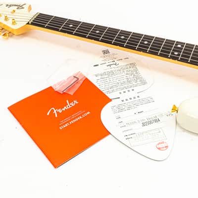 2025 Fender MIJ Traditional II Late '60s Jaguar White Pearl with Gigbag image 15
