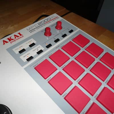 Custom Akai MPC 2000XL w/Red LEDs & PADs 1GB SCSI SD drive 32MB RAM image 5