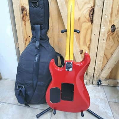 Vintage Kramer Pacer USA Made Circa 1982, Candy Apple Red, "Strat" Headstock w/Bag image 7