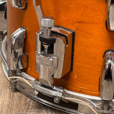 Pearl M1270 12x7" Maple Soprano Snare Drum with Bag - 2010s - Liquid Amber image 10
