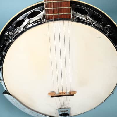 Alvarez Bow Tie Seahorse Deluxe 1970s Banjo - Maple Bild 12