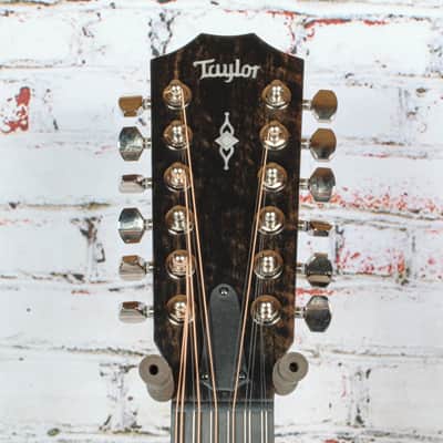 Taylor - 354ce - (2025) 12-String Acoustic-Electric Guitar w/ V-Class Bracing - Sapele/Sitka - Natural - w/ Deluxe Hardshell Case -  x5041 image 5