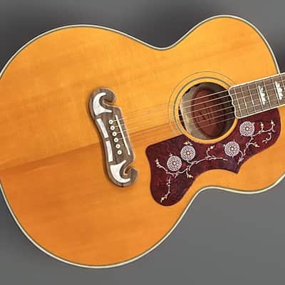Epiphone "Inspired by Gibson" J-200 - Aged Gloss Antique Natural image 1