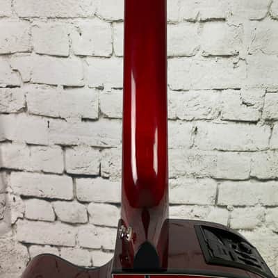 Takamine GD-30CE 12 Acoustic/Electric 12-String Guitar – Wine Red image 9