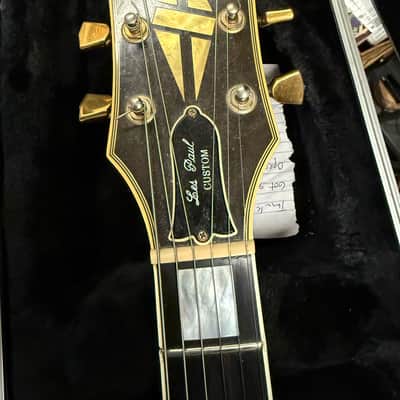 Gibson Les Paul custom 1979 - Wine red image 3