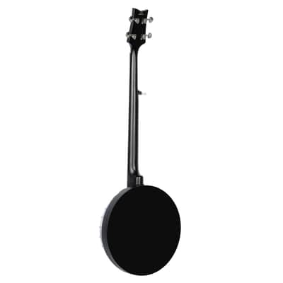 Ortega OBJ250-SBK Raven Series Mahogany Neck 5-String Resonator Banjo w/Gig Bag image 3