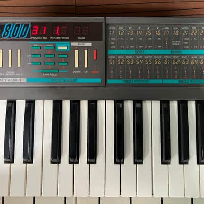 Korg Poly-800 with Hawk-800 & AtomaHawk + original case image 6