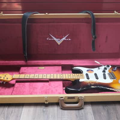 Fender Stratocaster '55 Relic - Jason Smith Masterbuilt (2023) - Sunburst image 3