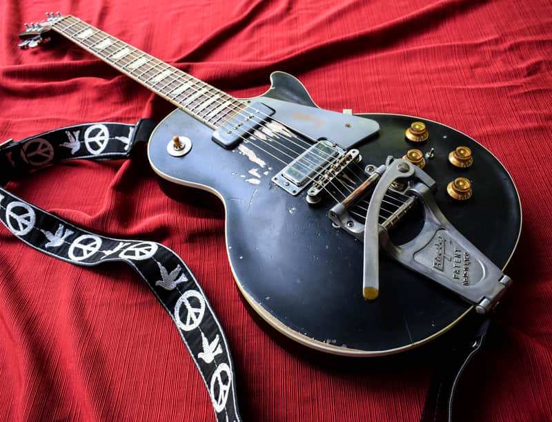Gibson Les Paul Neil Young "Old Black" Style Replica Relic W/ Case Heavy Aged From Dax&Co. W/ COA! image 1