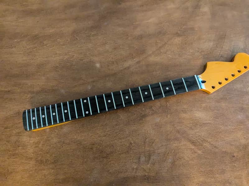22 Fret Classic BIG Reverse Head TRIBUTE Guitar neck replacement DIY image 1