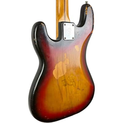 Fender USA Precision Bass 1975 - Sunburst Bild 5