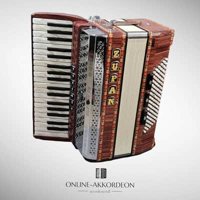 Accordion Harmonika Zupan Alpe IV 96 Bass with Cagnoni reeds image 2