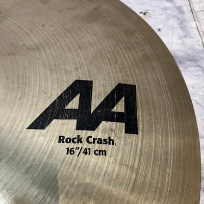 Sabian AA Rock Crash 16" MILD CRACK Crash Cymbal image 2