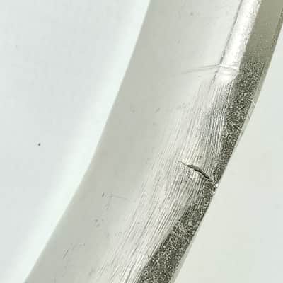 Ludwig & Ludwig NOB 14" Single-Flange Nickel-Brass Snare/Floor Tom Drum Rim/Hoop image 6