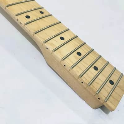 21 Frets Maple Wood Fingerboard Guitar Neck DIY Project image 3