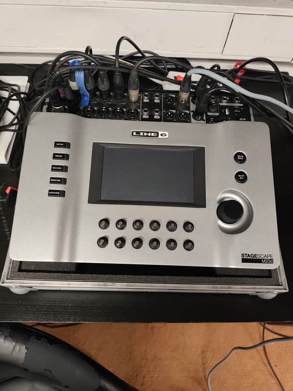 Line 6 StageScape M20d Digital Mixer 2010s - Black image 1