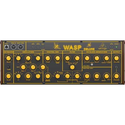 Behringer WASP DELUXE Legendary Analog Synthesizer with Dual OSCs, Multi-Mode VCF, 16-Voice Poly Chain and Eurorack Format image 3
