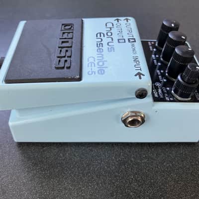 Boss CE-5 Chorus Ensemble (Dark Gray Label, April 2008, Made in Taiwan) Light Blue image 6
