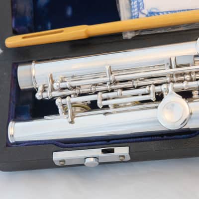Sankyo Prima Etude Flute *Sankyo Silver headjoint *Made in Japan *Overhauled New Pads image 11
