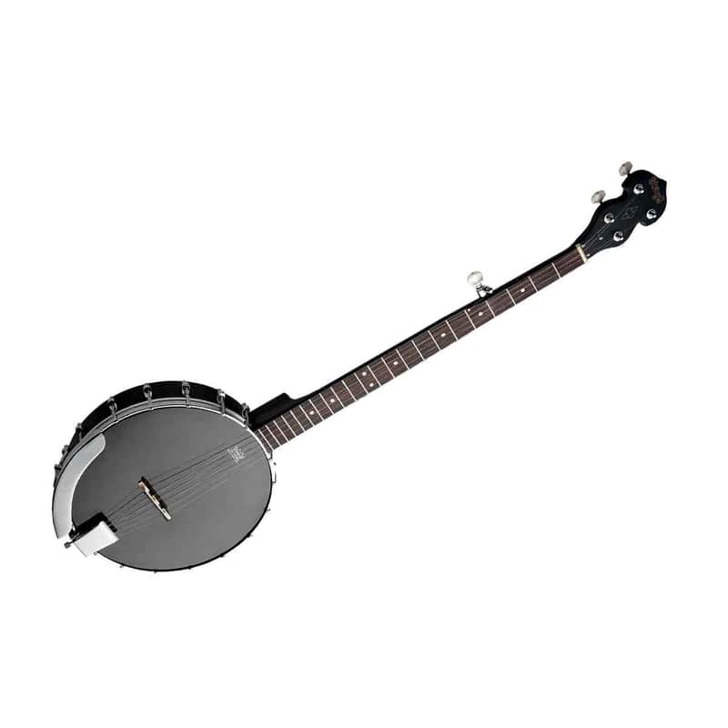 Stagg BJW-OPEN 5 Mahogany Body w/Coordinator Rod Nato Neck Open Back 5-String Banjo image 1