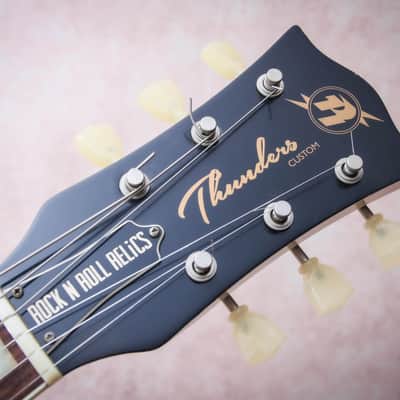 ROCK N ROLL Relics USA Thunders Custom DC "Doghair Mahogany + Rosewood" (2017) image 12