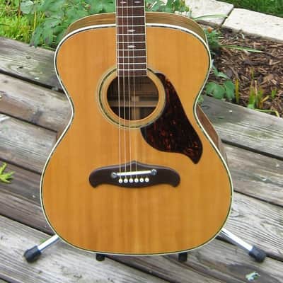 Vintage Ventura V12 Japan Built Acoustic Guitar - Gibson Style Headstock / Bridge image 1