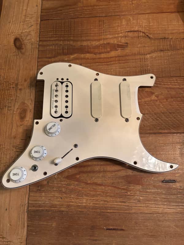 Fender Strat Plus ULTRA Loaded Guard SD HB and Lace with Coil Tap 1994