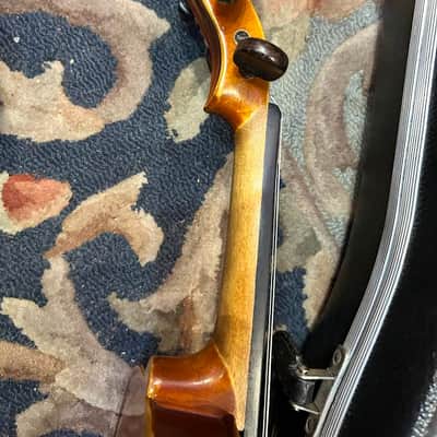 4/4 Violin A. R. Seidel Mittenwald Obb. Handmade Copy of Antonius Stradivarius- Made in 7/83 East Germany - Model V131G Registration No.H4441 image 11