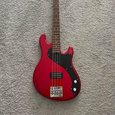 Fender Modern Player Dimension Bass 2014 MIC Candy Apple Red 4-String Guitar image 1