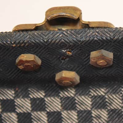 Ampeg or Burns Guitar Case • 1960's • Blue Diamond Tolex image 17