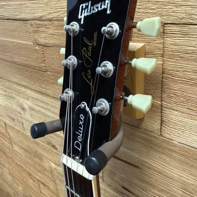 Gibson Les Paul Deluxe Guitar 30th Anniversary 2001 - Wine Red Flame Top w/Mods + OHSC image 9