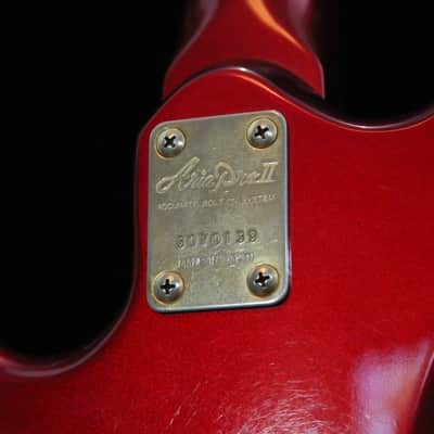1983 Aria Pro II RSB Deluxe 1 - Red and Gold image 5