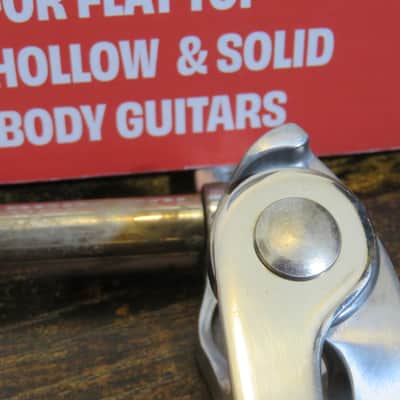 aged Bigsby B5 USA vibrato tremolo aluminum nickel RELIC fits SG Telecaster image 4