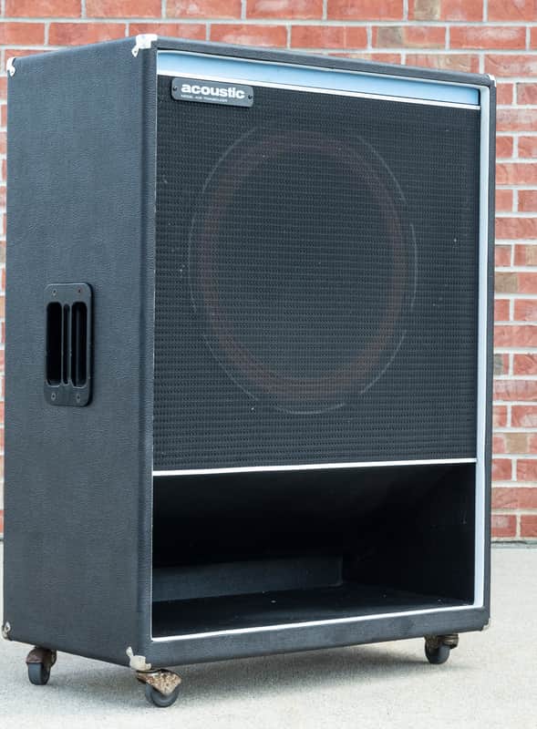 Vintage early 70s Acoustic 406 Transducer 1 x 18" Bass Cabinet image 1