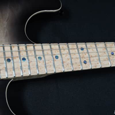 Grosh NOS Bent Top Black Burst image 3